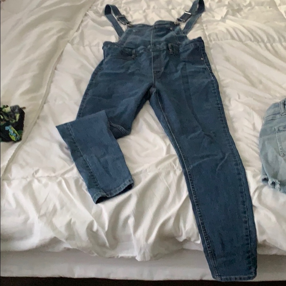 Denim Overalls